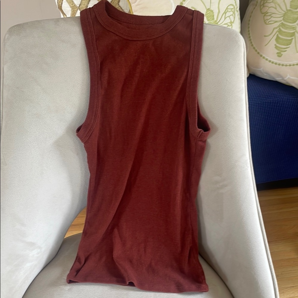 a new day Rust Sleeveless Top - XS